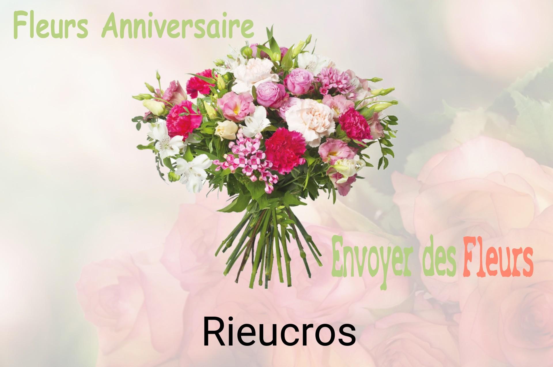 Bouquet de fleurs d’anniversaire livré à Rieucros